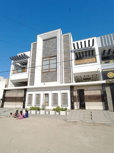 222 Sq Yards West Open Premium Bungalow With Dual Gates