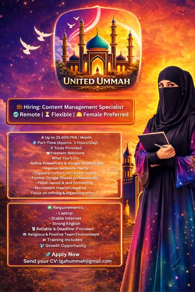 Content Management Specialist (Remote & Flexible)