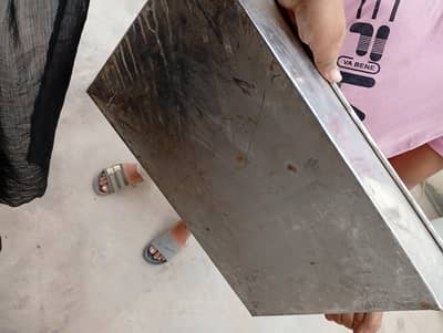 steel tray for frying item