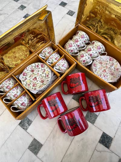 red mug 4 PCs