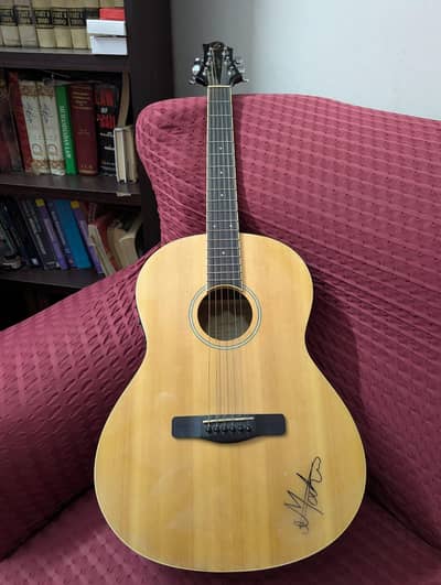 original US made Greg Bernett semi acoustic guitar