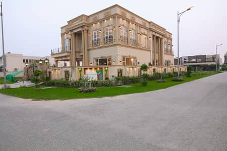 22 Marla Corner Brand New Luxury Ultra-Modern Design Most Beautiful Full Basement Semi Furnished Bungalow For Sale At Prime Location Of DHA Lahore Near To Park Masjid & DHA Raya Fairways Commercial.