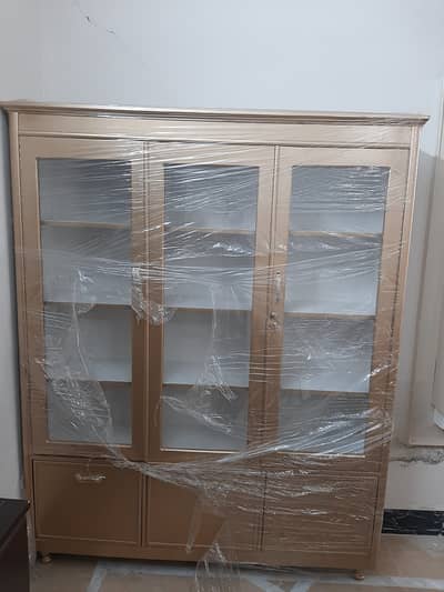 Elegant Wooden Office Cabinet – Spacious & Durable