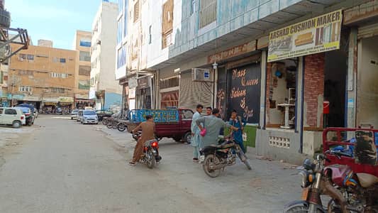 Prime Main Road Shop for Rent in Badar Commercial DHA Phase 5 270 Sq Ft with Bathroom