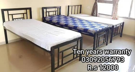 Iron single Bed|iron double bed|kids bed|steel Bed|03092056793