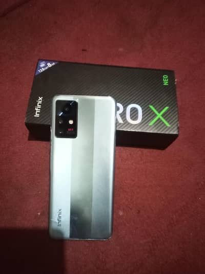 Infinix zero x neo 8/128 condition 10/9.5 with box