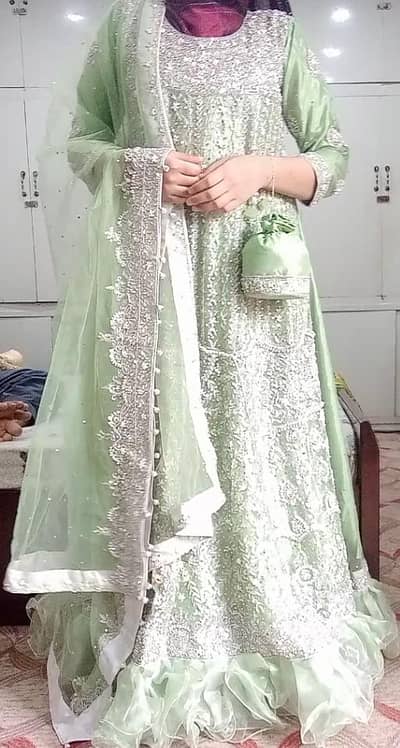 Waleema Bridal / Party Dress  ( Free Gift)