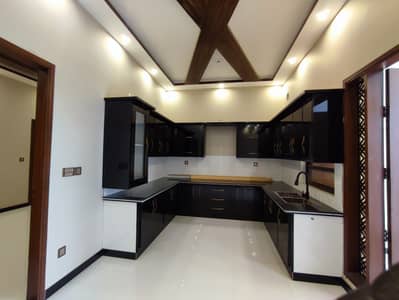 For Rent New 200 Sq Yards 4 bed dd Portion in KANEEZ FATIMA SOCIETY Block 4 Scheme 33 Karachi