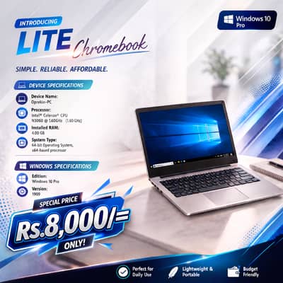  Lite Chromebook Available