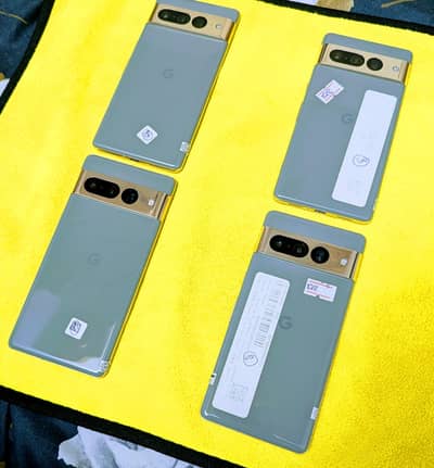 Google Pixel 7 Pro 5G Dual Sim Approved 100% USA Stock Hazel Color