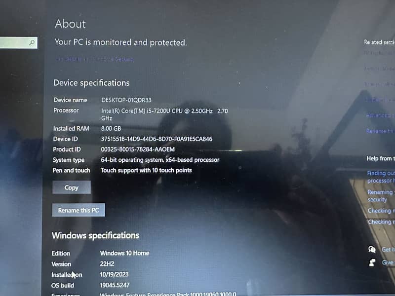 HP notebook touch screen 2