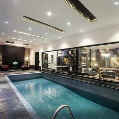 1 Kanal Brand New Ultra Modern Lavish Full Furnished Basement Bungalow Close To Raya Fairway Ideal Location Reasonable Deal