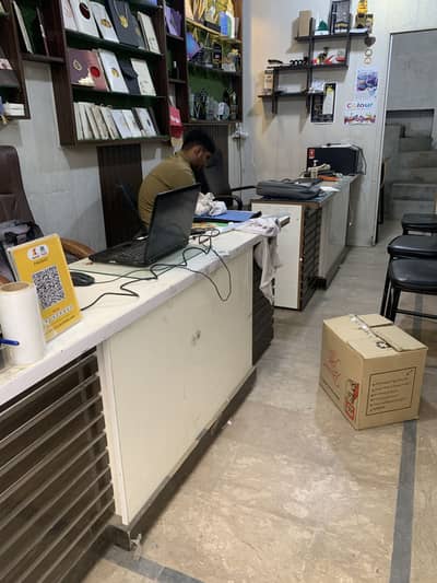 2 long counters best for shops