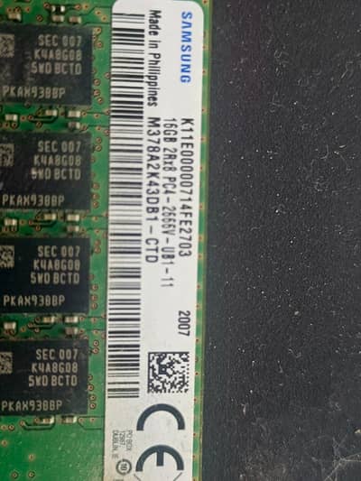 16 GB DDR4 PC RAM