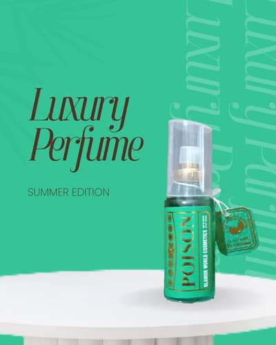 Premium Poison Edition Perfume (30ml) – Long-Lasting & Intense Scent