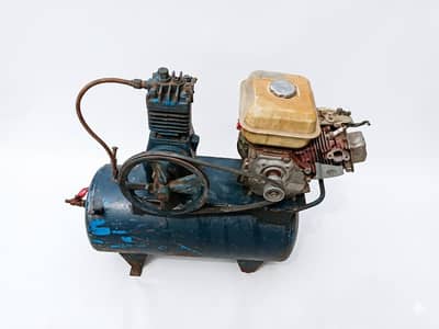 Petrol Engine Air Compressor Tank 50 Liter – Working Condition