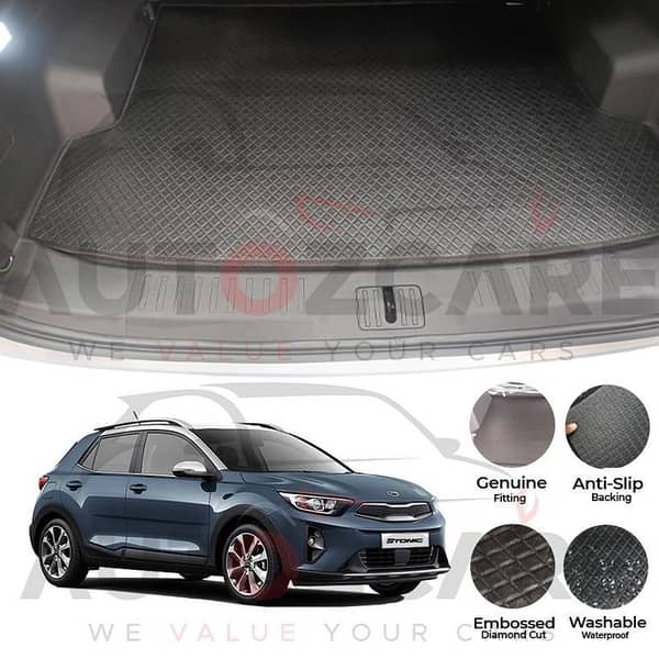 Kia Stonic China Rexine Custom-Size Trunk Mat - Model 2021-2025