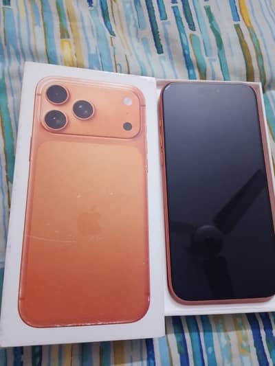 Apple iPhone 17 pro max 256gb Dual Esim one sim full time bh 100%