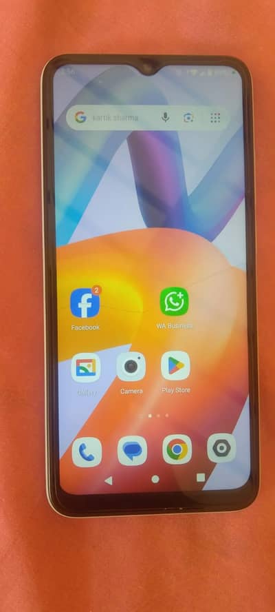 Red me A2+.   Phone with box charger  bilkul ok