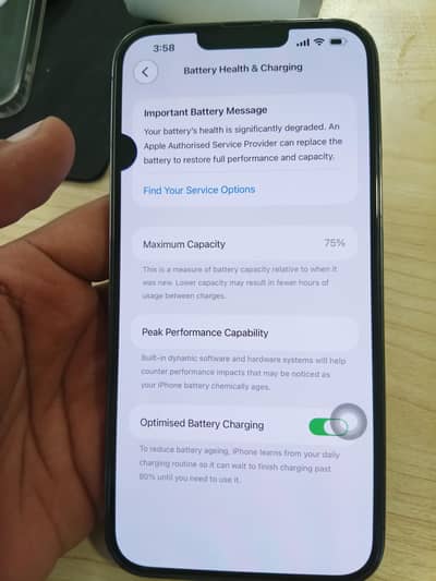 iphone 13pro max 128gb PTA approved doted