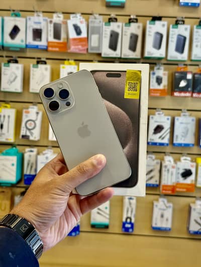 IPhone 15 Pro Max 256GB PTA Approved 91%