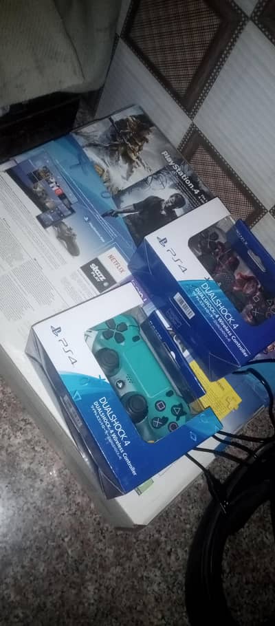 ps4 slim 800 gb 2 orginal controller jaill break 9.0 15 games install