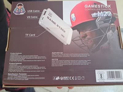 A brand new M22 game stick with wireless controllers