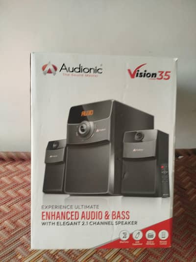 Audionic vision 35 outclass sound quality thory se use kiye ha