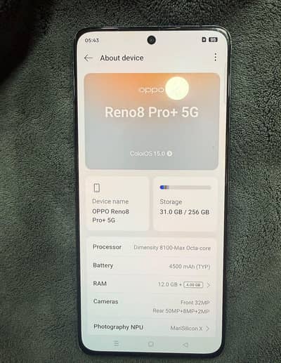 Oppo Reno 8 pro 5g