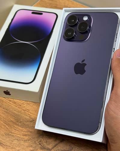 Apple iPhone 14 pro Max 512 Gb Full box urgent sale contact OLX