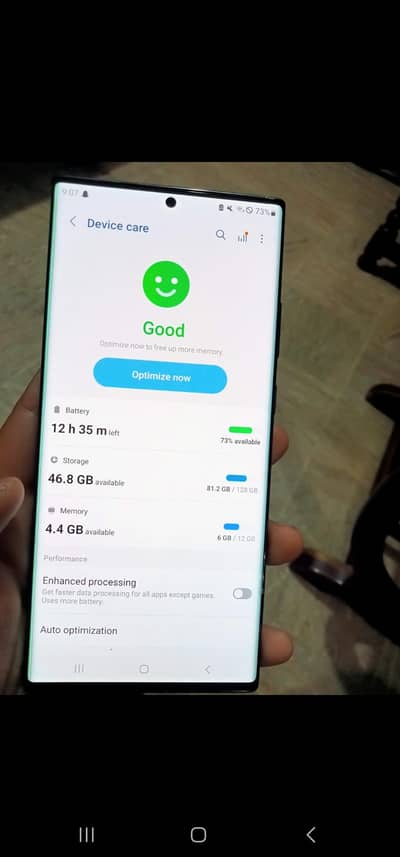 Samsung Note 20 Ultra [12/128 GB] Memory