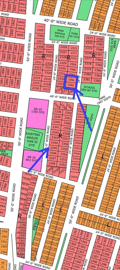 R-2346, 120 Sq Yard, Gold Block