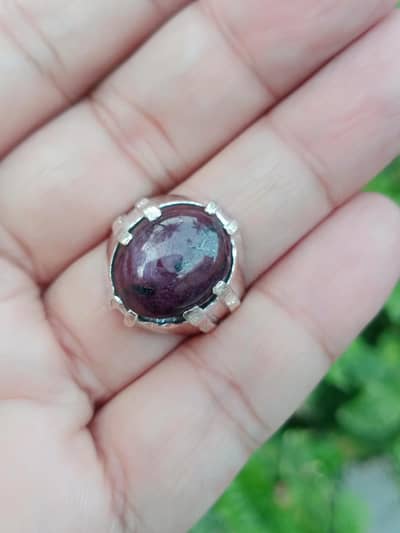 Ruby Ring Natural Ruby