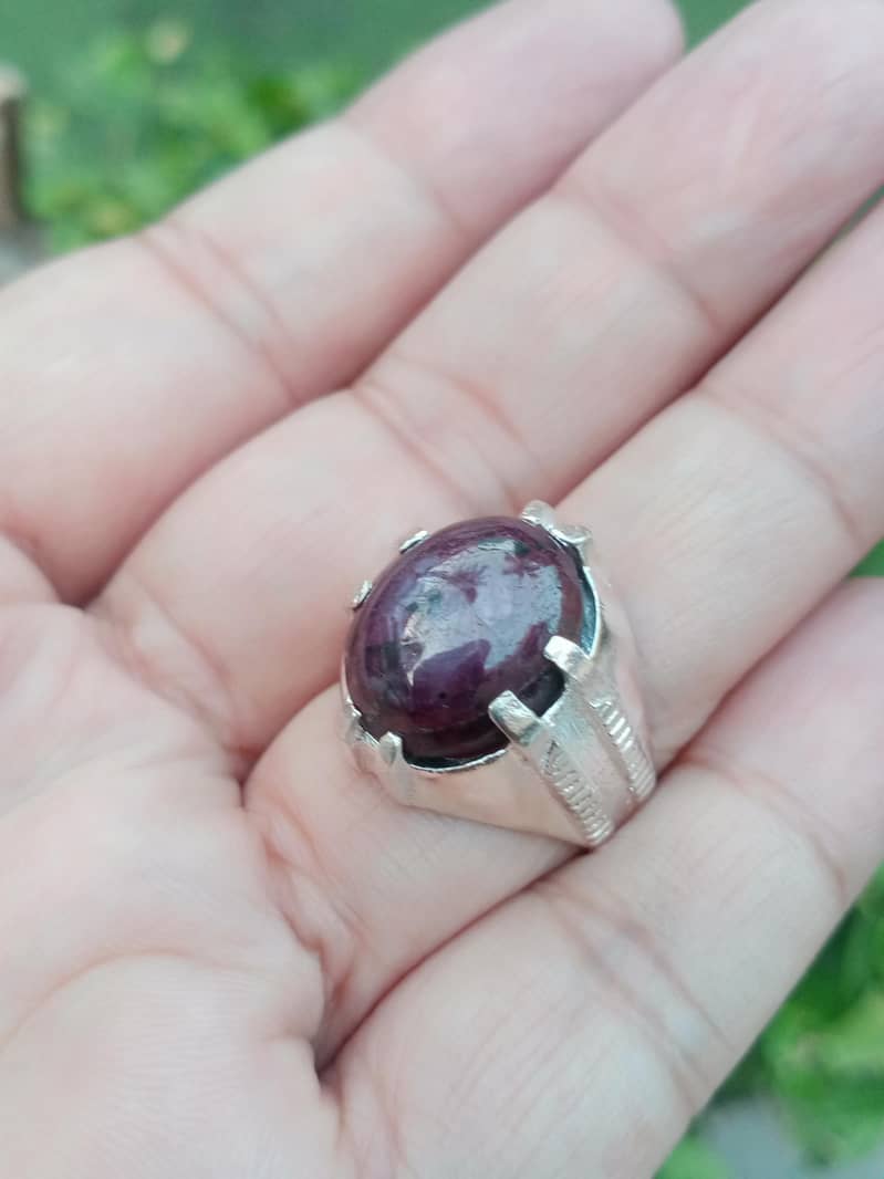 Ruby Ring Natural Ruby 5