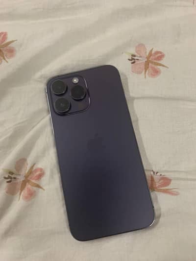IPhone 14 Pro Max with box 128 GB /BH 85 %
