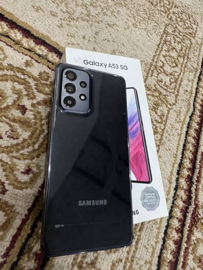 Awesome black A53 5G