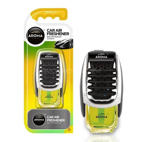 Aroma Supreme Vanilla Car Air Freshener – Long Lasting Fragrance