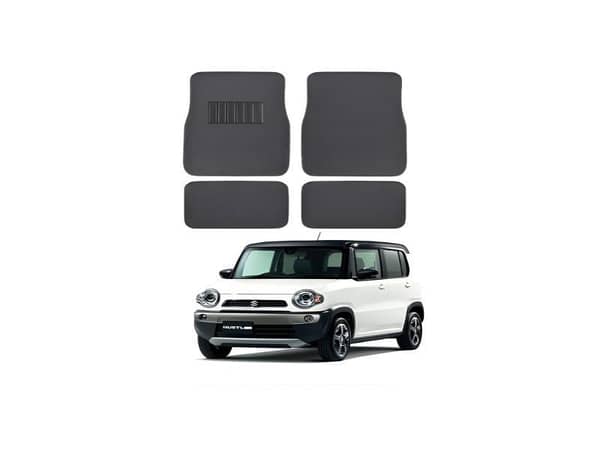 Suzuki Hustler Carpet Floor Mats – Grey | Premium Custom Fit Car Floor Mats | Anti-Slip Interior
