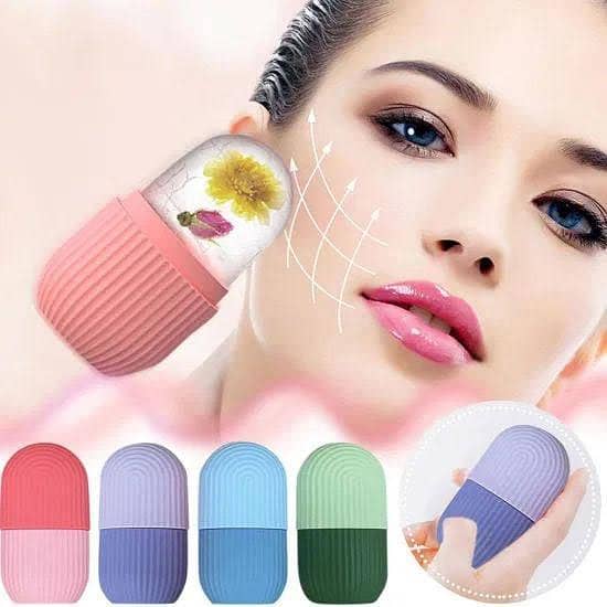 Ice Roller for Face & Eyes – Puffiness Reducer, Skin Tightening & Cooling Therapy Tool