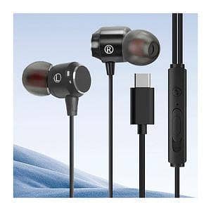 IPHONE ORIGINAL TYPE C HANDFREE EARPHONE USA Original HiFi Stereo Type C Handsfree Earphones – Premium In-Ear Earbuds with Mic & Full Media Control