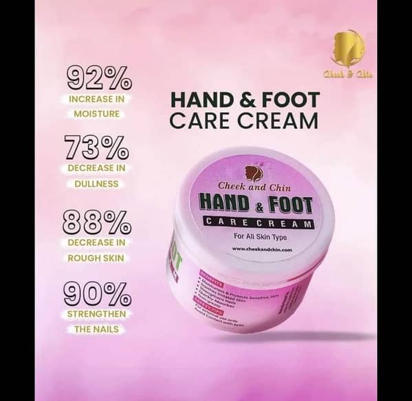 Extreme Whitening Hand, Foot & Face Cream | Moisturizer with Aloe Vera Gel | For All Skin Types | Brightening, Softening