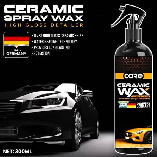 CORE High Gloss Detailer | Ceramic Spray Wax | Made in Germany | 300ml