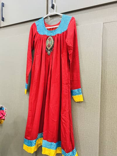 Long frok one time used