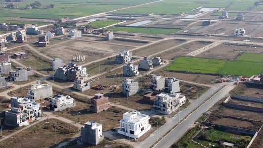 Book A Prime Location 4 Marla Commercial Plot In Ajwa City