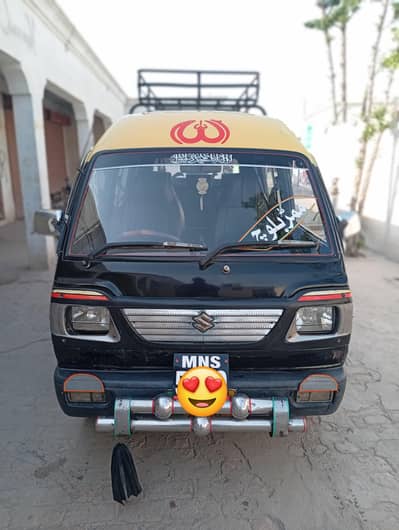 Suzuki Bolan Black Yellow