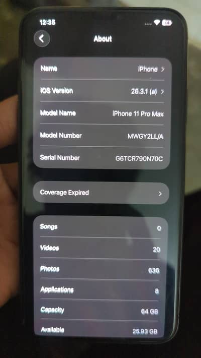 Iphone 11 pro max non pta jv