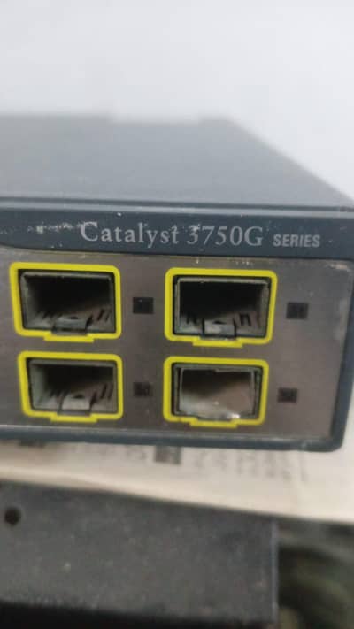 3750G Cisco switch 10/9 condition Alll okay 48 port