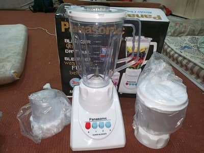 3 in 1 Juicer Machine (Blender + Grinder) – Brand New Condition