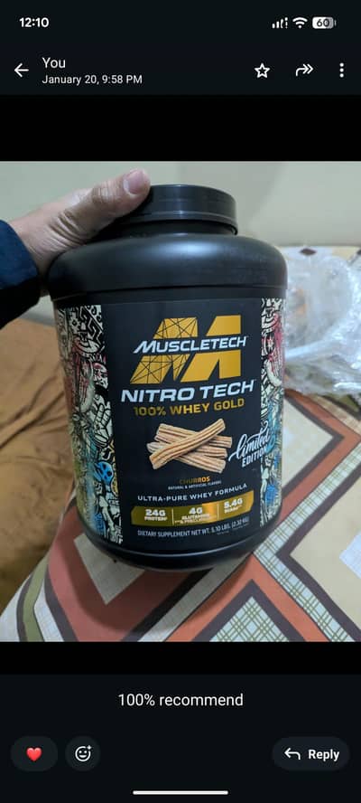 MuscleTech Nitro-Tech Whey Protein