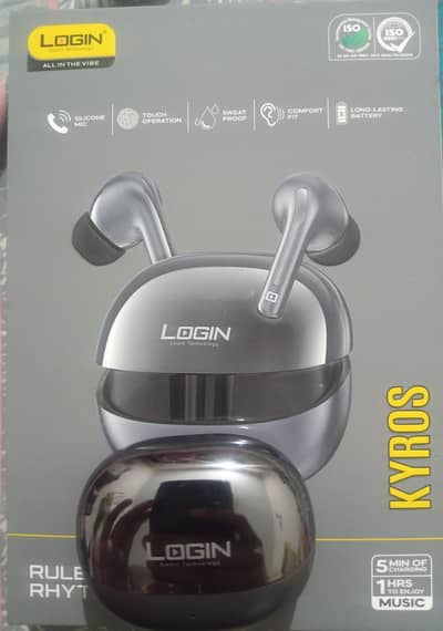 login L-204 KYROS earbuds